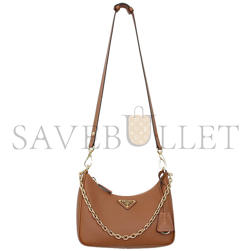 PRADA RE-EDITION 2005 SAFFIANO LEATHER BAG 1BC204 (22*18*6cm)